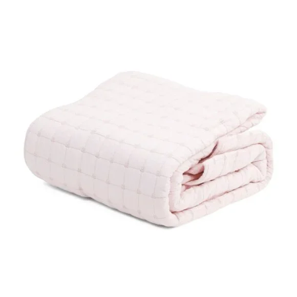 SHABBY CHIC Bow Quilt Set - Picture 2 of 2